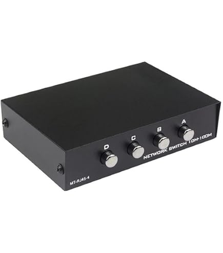 2Port RJ45 Gigabit Ethernet RJ45 Network Switch Splitter